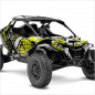 Preview: X-Design Neon Yellow M Version for Can-Am Maverick R 2 Doors